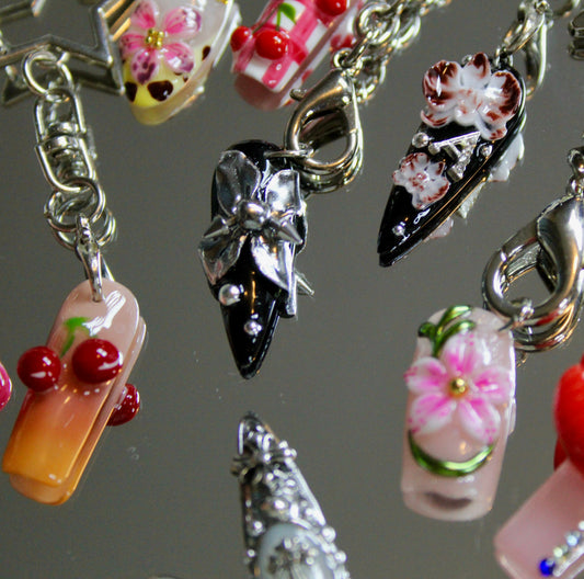 Nail keychain