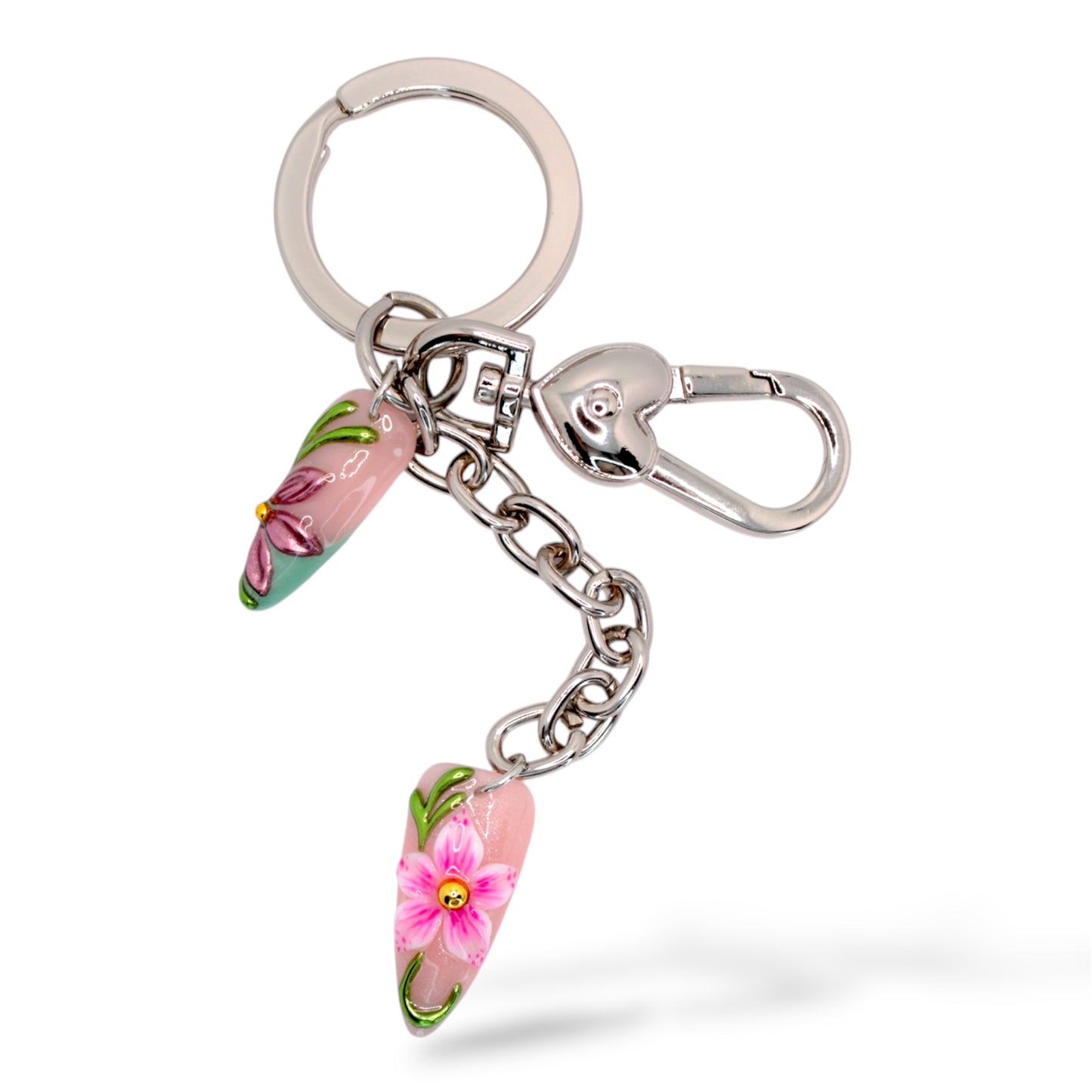 Nail keychain